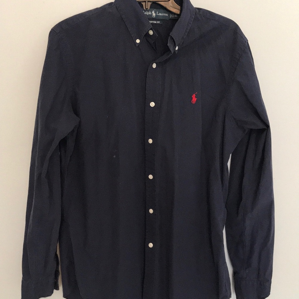 Polo button down collar shirt